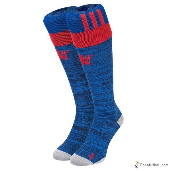 Calcetines Manchester United Replica Segunda Ropa 2016/17 Azul